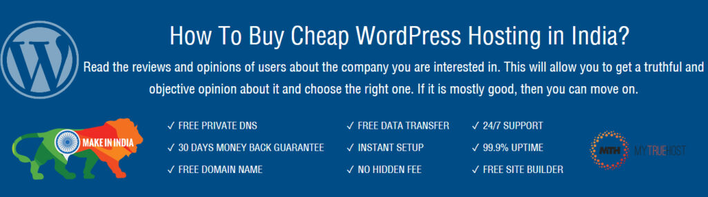 Cheap WordPress Hosting, Cheap SSD Hosting, Reseller Hosting India