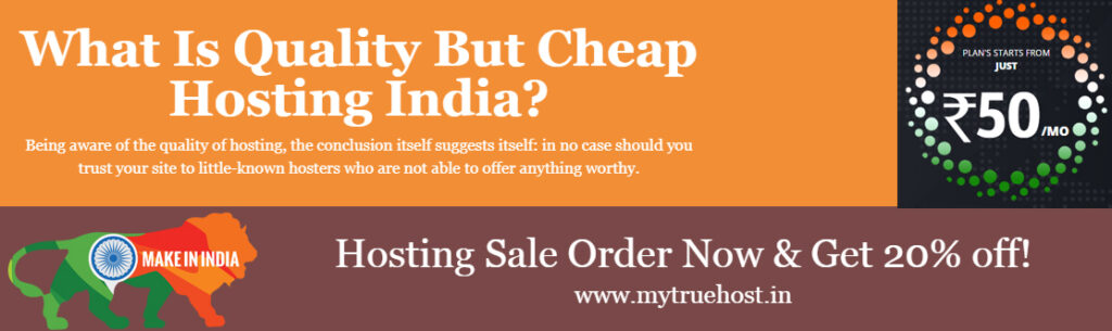Cheap Hosting India, Reseller Hosting India, Cheap SSD Hosting   
