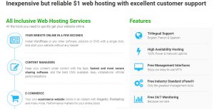 $ 1 web hosting, cheap reseller hosting